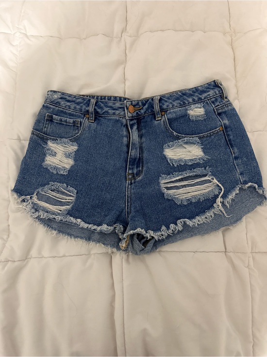 PacSun Pants - PacSun Ripped Blue Denim Jean Shorts